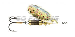 блесна Effzett Nature 3D Spinner Brown Trout