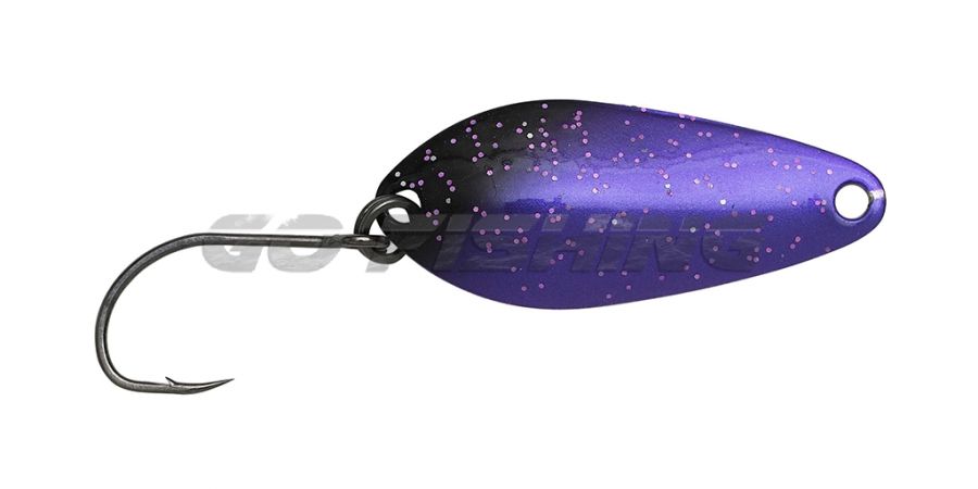 DAM Fz Effzett Area Pro Trout Spoon Nr 5 3,1cm 31mm 2,5g Purple Black Flake 